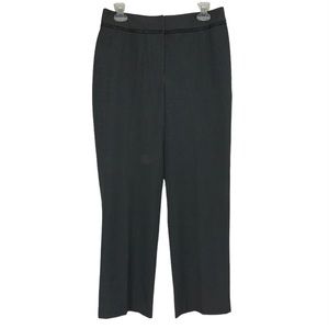 Liz Claiborne Women’s LizSport Audra Dark Charcoal Grey Trousers Size 10 NWT